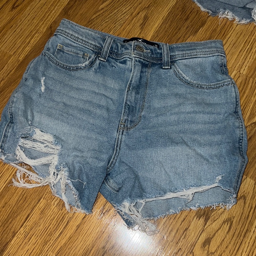 Hollister jean shorts